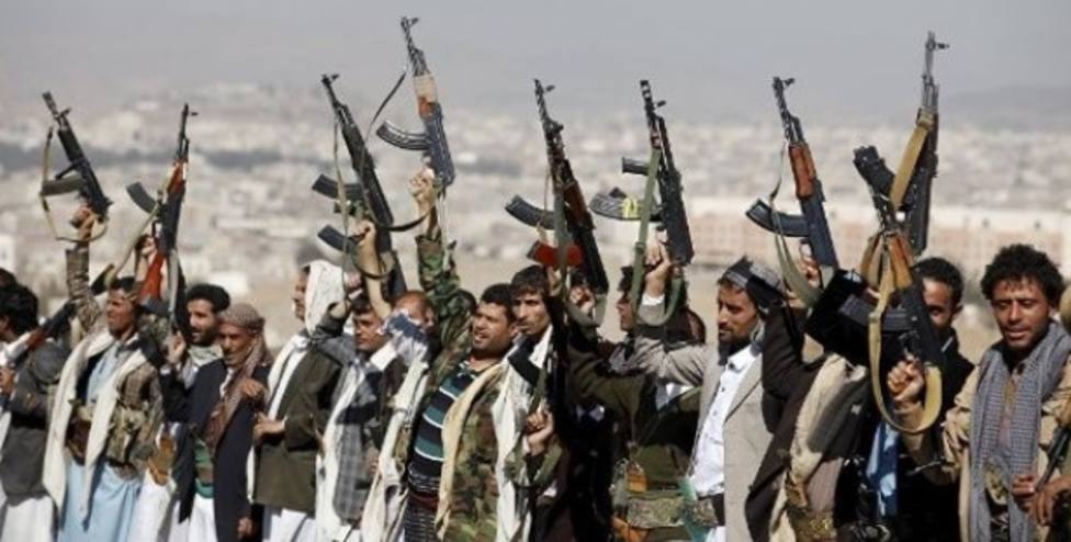 los rebeldes hutíes acusaran a la coalición árabe liderada por Arabia Saudí de atacar a un grupo de personas.