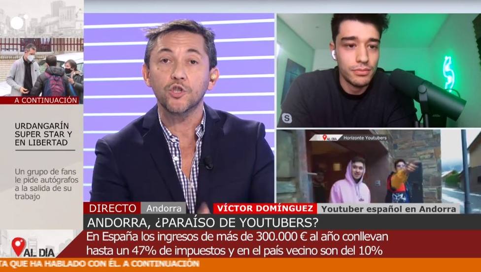 El cabreo de Javier Ruiz con un youtuber que se niega a pagar impuestos en España: Nada originales