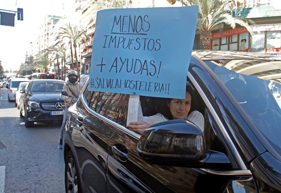 Empresarios de ocio y hostelería protestan este jueves en Alicante ante el fracaso del plan Resistir (EFE)