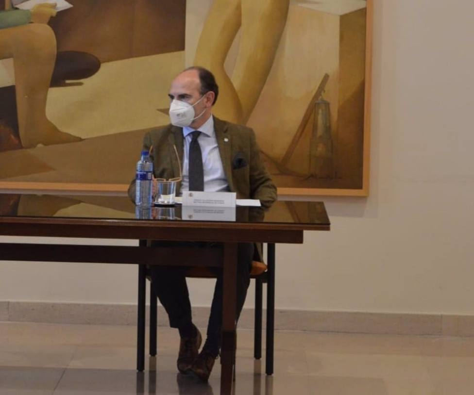 El rector de la Universidad de Oviedo, Ignacio Villaverde, ha presidido el Consejo de Gobierno