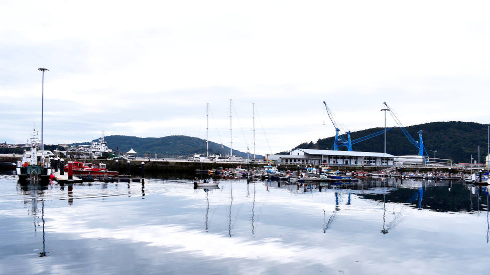Foto de archivo del puerto interior de Ferrol