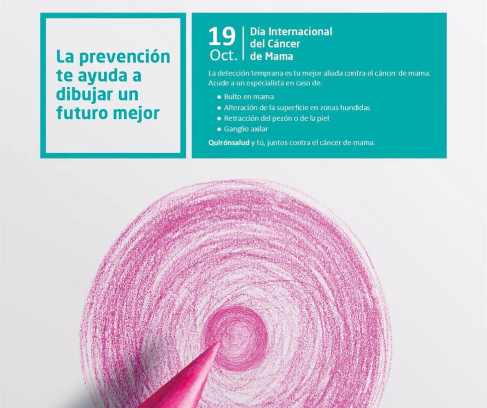 Huelva.- QuirÃ³nsalud Huelva realizarÃ¡ mamografÃ­as gratuitas los prÃ³ximos martes y miÃ©rcoles