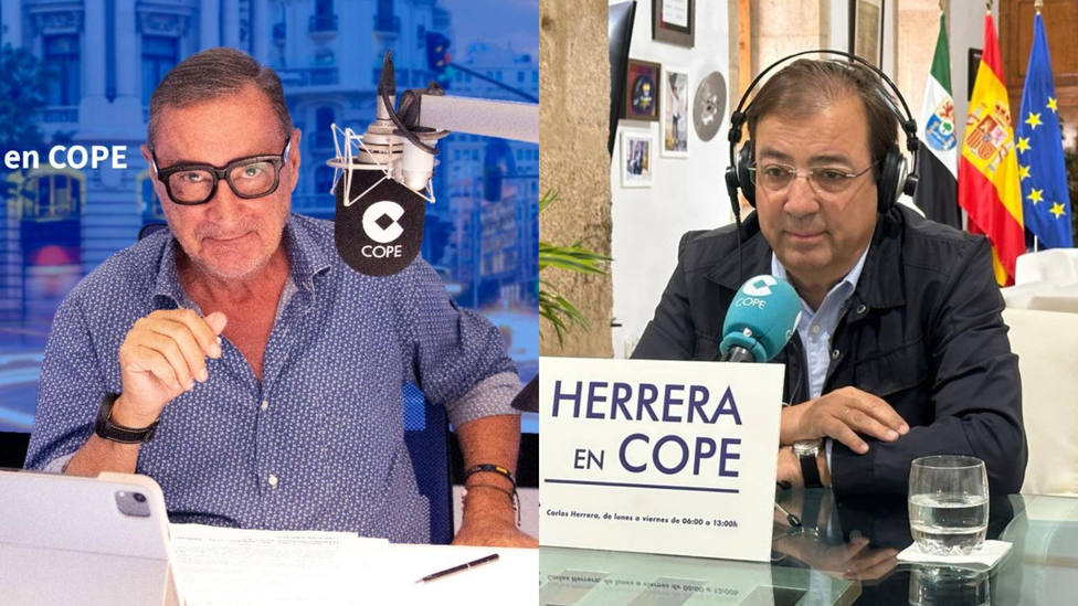 Carlos Herrera y Guillermo Fernández Vara