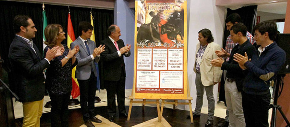 El auditorio del edificio Guillermo Pérez Villalta? acogió la presentación de la Feria Real algecireña. ALGECIRAS.ES