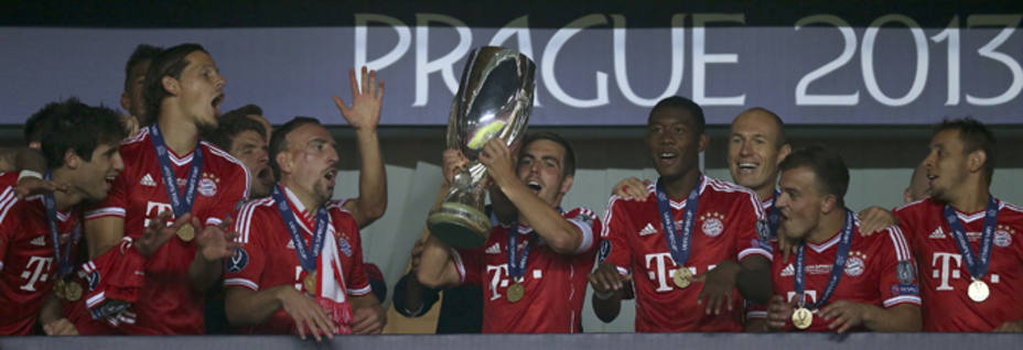 El Bayern, campeón de la Supercopa de Europa (REUTERS)