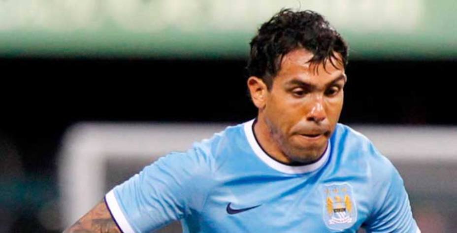 Carlos Tévez, delantero del Manchester City (Reuters)