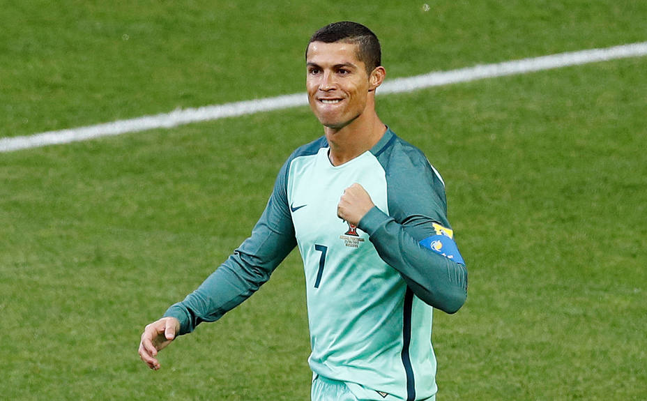 Cristiano Ronaldo, tras marcar el gol de la victoria ante Rusia (Reuters)
