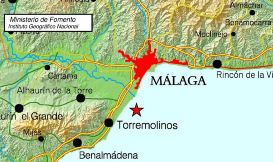 terremotos registrados en Málaga y Almería