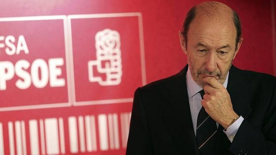 El exsecretario general del PSOE, Alfredo Pérez Rubalcaba.