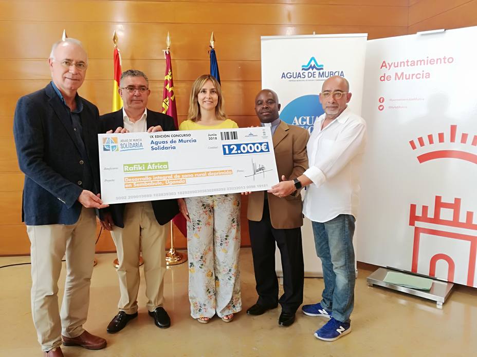La ONG Rafiki África ha logrado los 12.000€ del concurso Aguas de Murcia solidaria