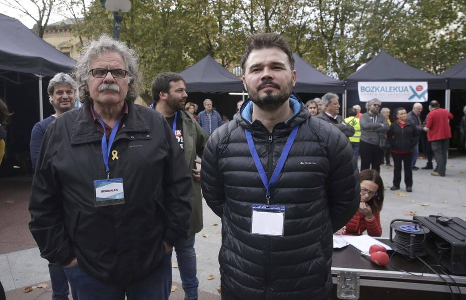 San Sebastián vota un simulacro de reférendum de autodeterminación con una baja participación