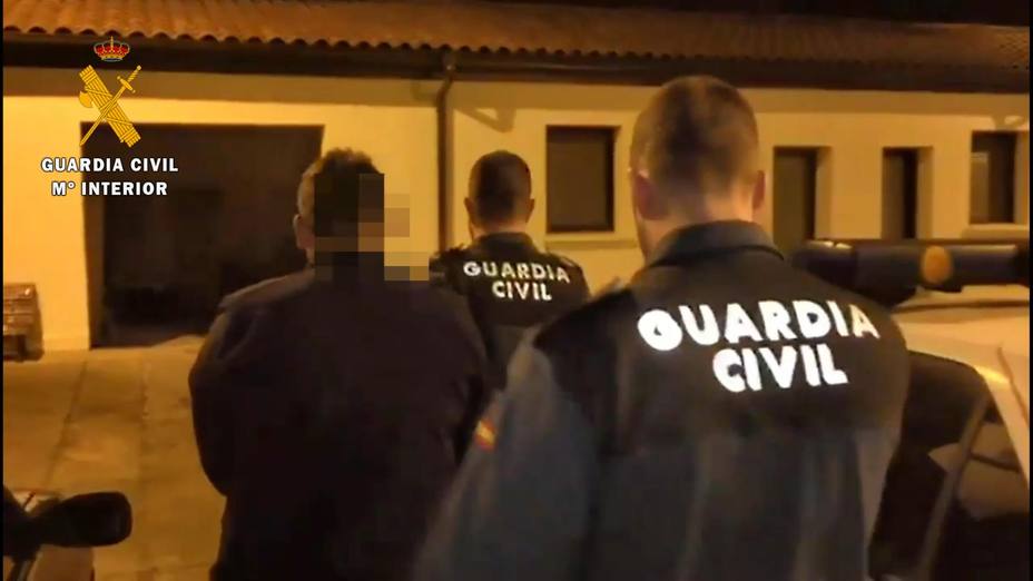 La Guardia Civil detiene, en Tricio, a un preso huido de la cárcel de Logroño durante un permiso penitenciario