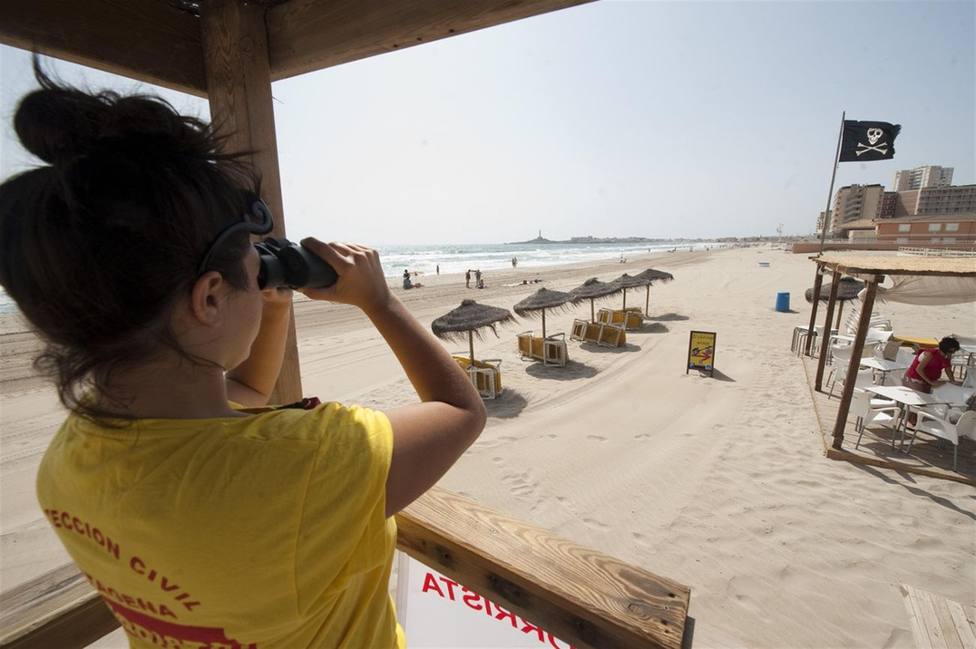Los socorristas realizan más de 200 intervenciones en playas en lo que va de mes