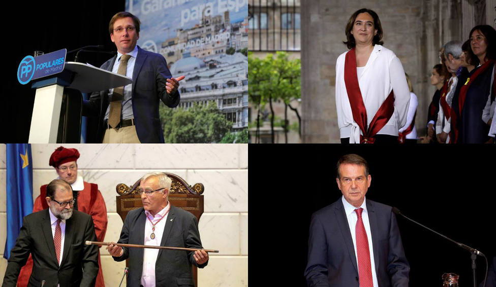 Descubre el perfil más personal de los alcaldes de las ciudades más importantes de España