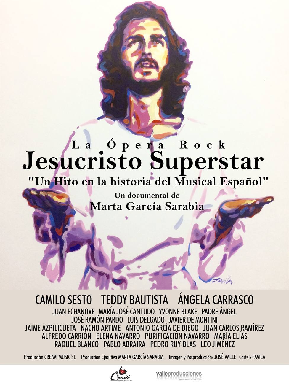 Cines de 5 provincias recordarán a Camilo Sesto con el reestreno del documental sobre el musical Jesucristo Superstar