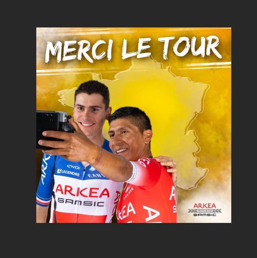 El Arkea, equipo de Nairo Quintana. invitado al Tour de Francia