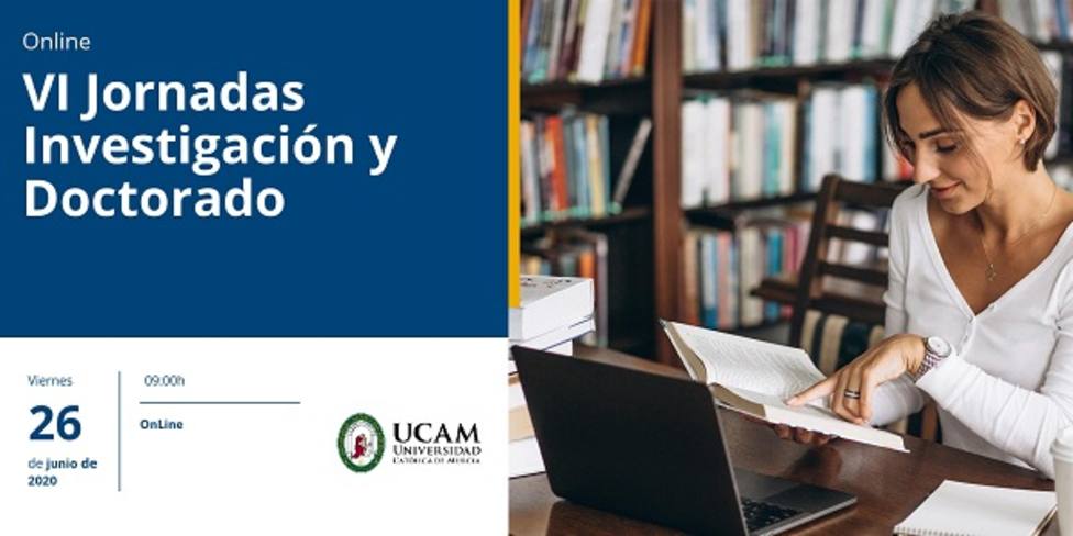 La UCAM celebrará ‘online’ la Jornada de Doctorado