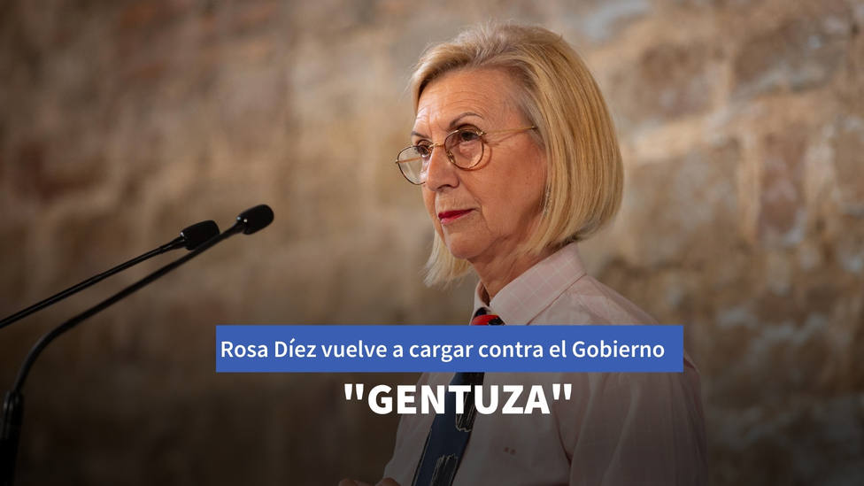 Rosa Díez vuelve a cargar contra el Gobierno ante la mala evolución de la pandemia: Gentuza