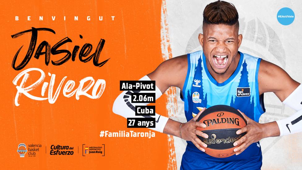 Valencia Basket firma a Jasiel Rivero hasta 2023