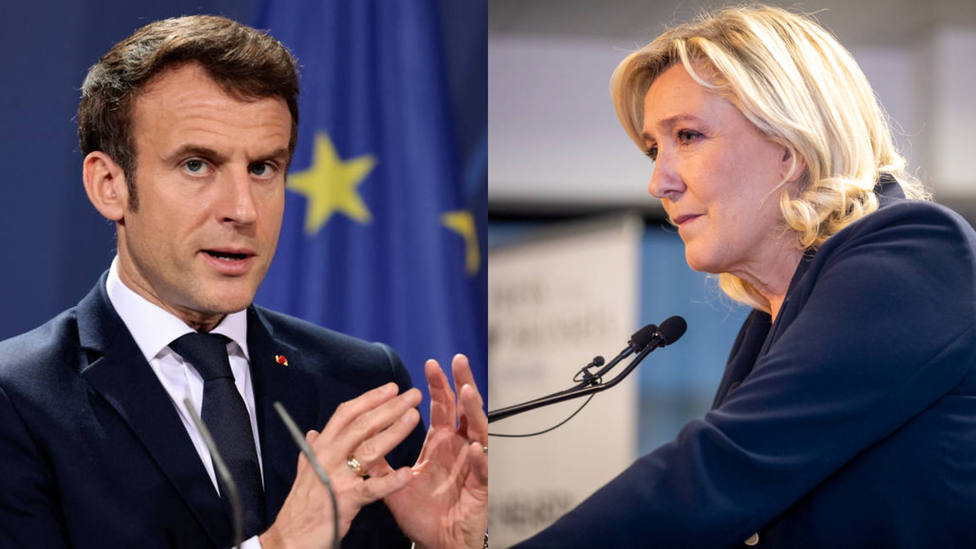 La carrera por el Elíseo, entre Macron y Le Pen, según las encuestas