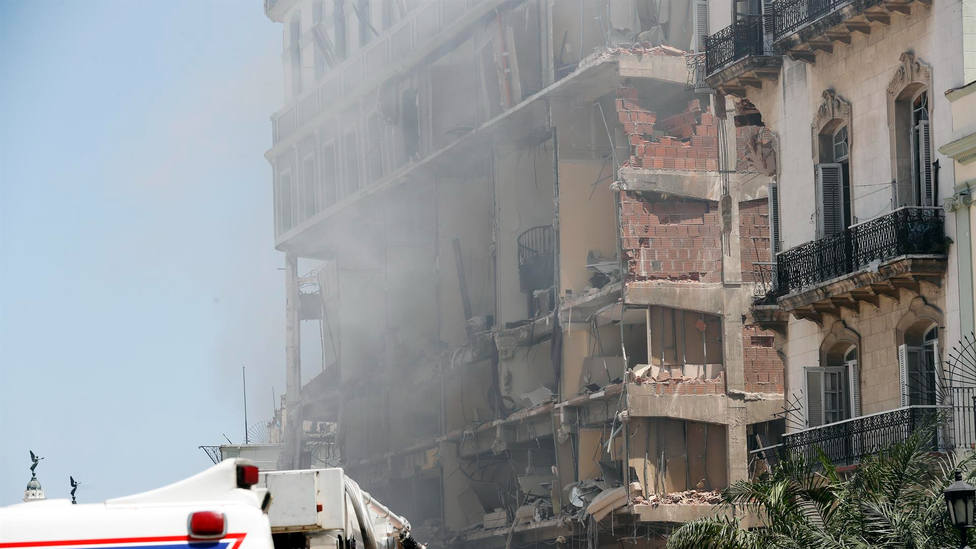 Exteriores no tiene constancia de españoles afectados en la explosión del hotel en La Habana
