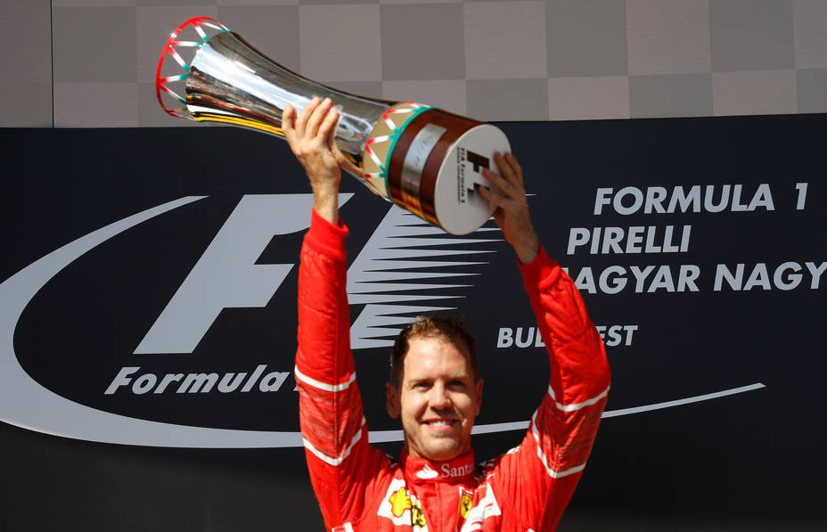 Vettel gana el GP de Hungría