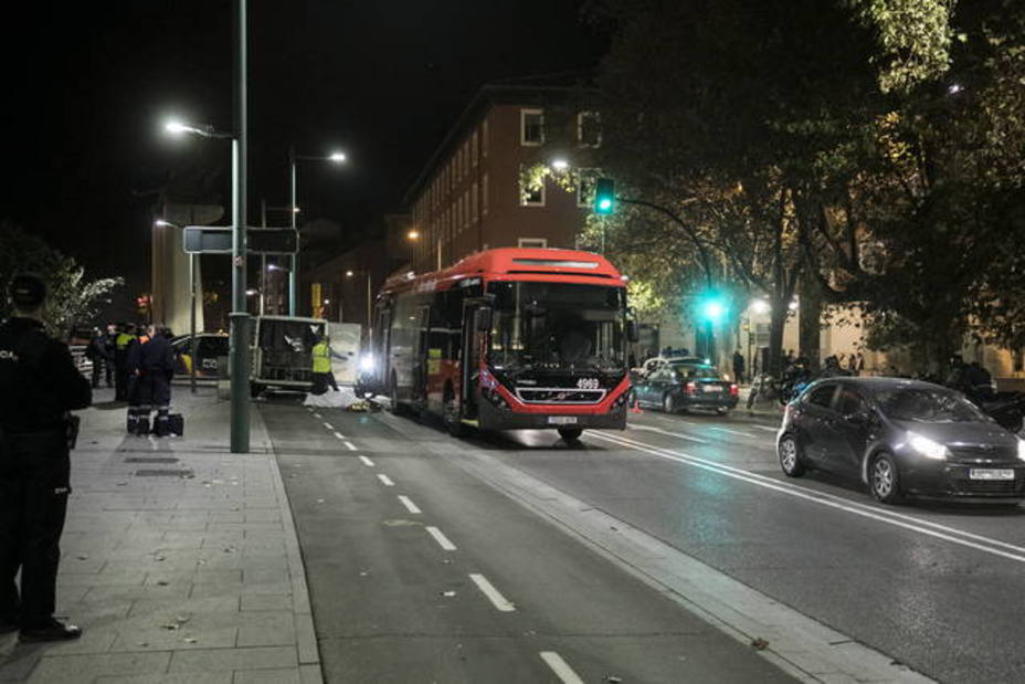 Una fallecida y un herido grave tras ser atropellados por un autobús en Zaragoza