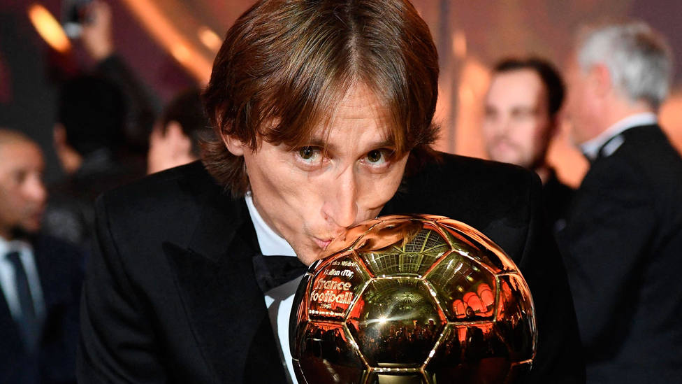 Luka Modric, reciente Balón de Oro. CORDONPRESS