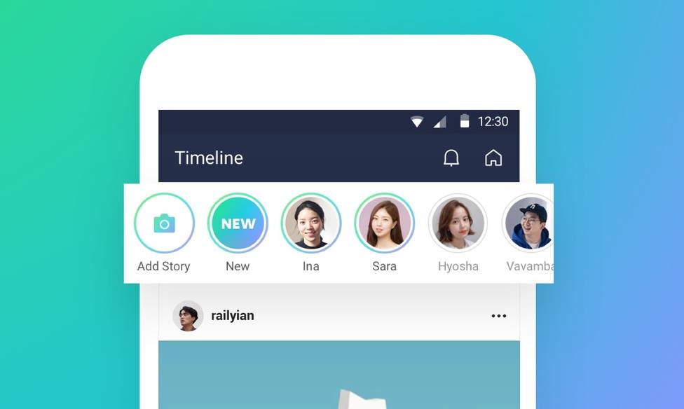La app de mensajería LINE añade las Stories de contenido efímero