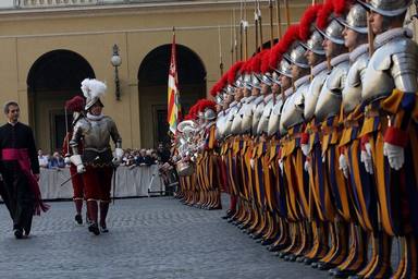The Vaticans Swiss Guard Are Sworn In