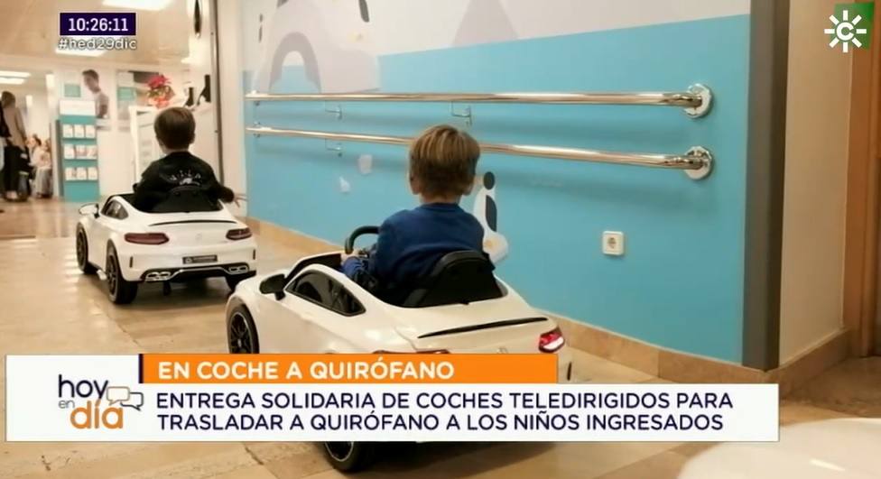 La emocionante manera de reducir el estrés de los más pequeños en el Hospital Materno Infantil de Málaga