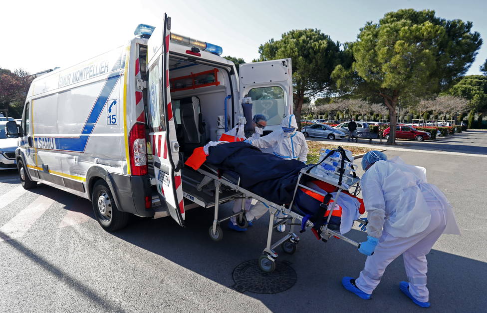 La tercera ola avanza sin control en Francia y las UCI rozan ya los 6.000 pacientes ingresados