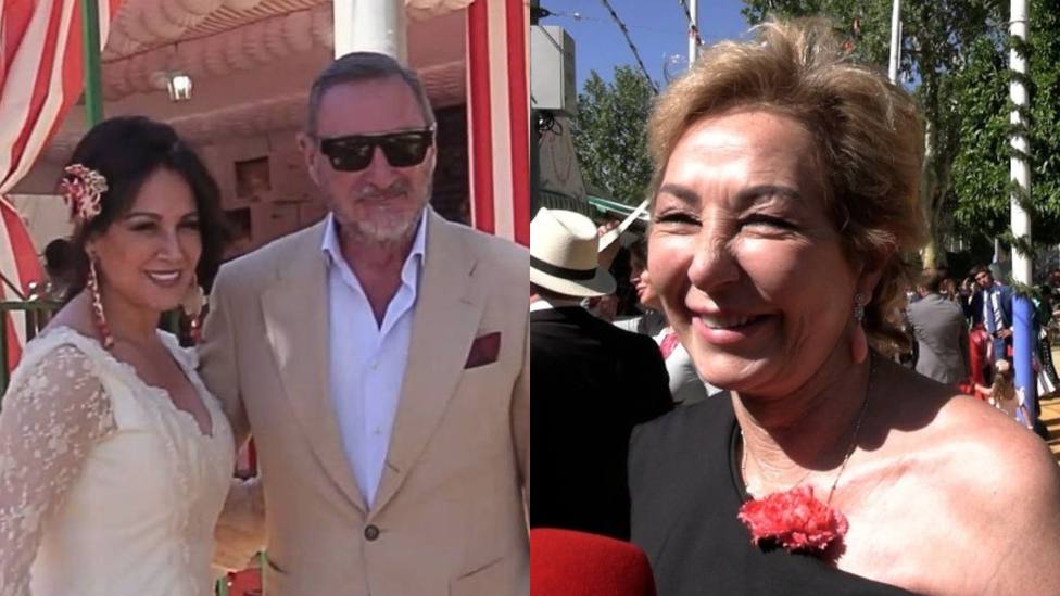 Te han pillado: Carlos Herrera se defiende por lo que ha pasado con Ana Rosa en la Feria de Abril