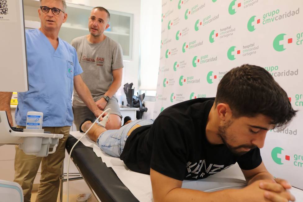 Pruebas médicas a los futbolistas del Cartagena