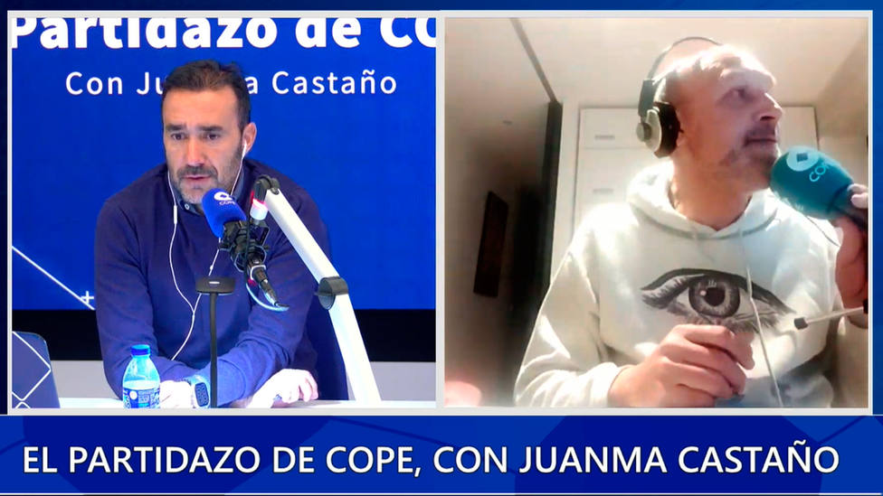 Juanma Castaño dialoga con Pedro Martín en El Partidazo de COPE
