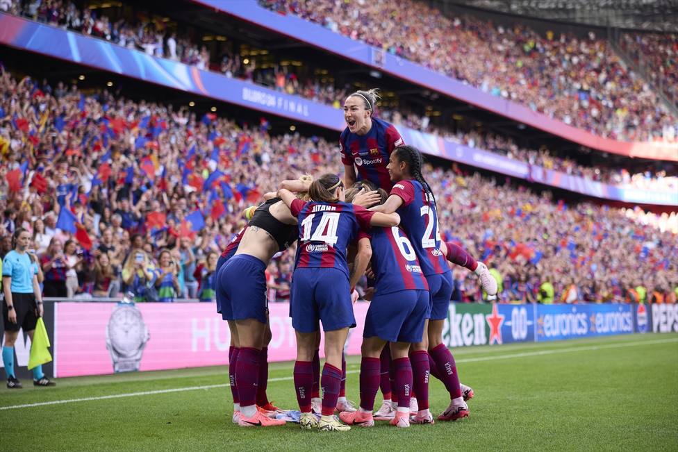 FC Barcelona Femenino v Olympique Lyonnais