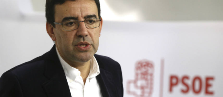 Mario Jiménez, portavoz de la gestora del PSOE. Foto EFE