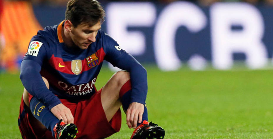 No ha sido un buen año para Messi, tanto en lo personal como en lo deportivo (Reuters)