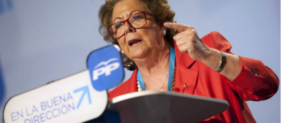 La exalcaldesa de Valencia y senadora del PP, Rita Barberá. EFE