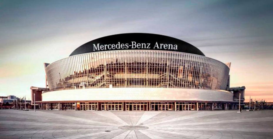 El Mercedes Benz Arena de Berlín acogerá la Final Four esta temporada.