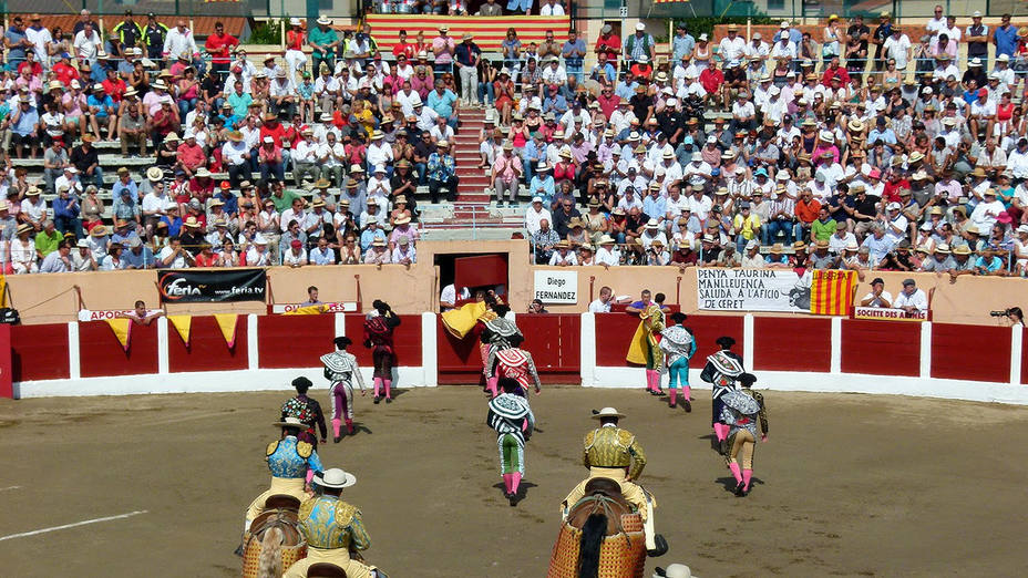 La plaza de toros de Ceret acogerá su feria taurina el próximo mes de julio.