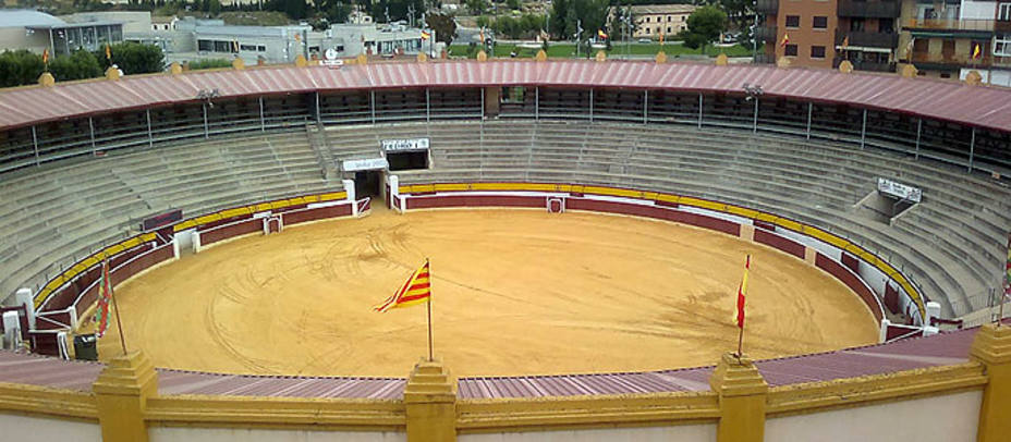 La plaza de toros de Huesca será escenario en agosto de la Feria de San Lorenzo. ARCHIVO