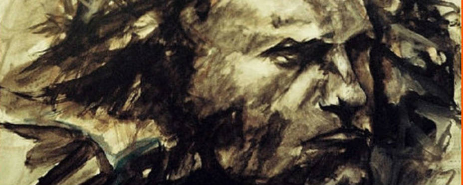 Retrato de Beethoven realizado por Carmelo Méndiz