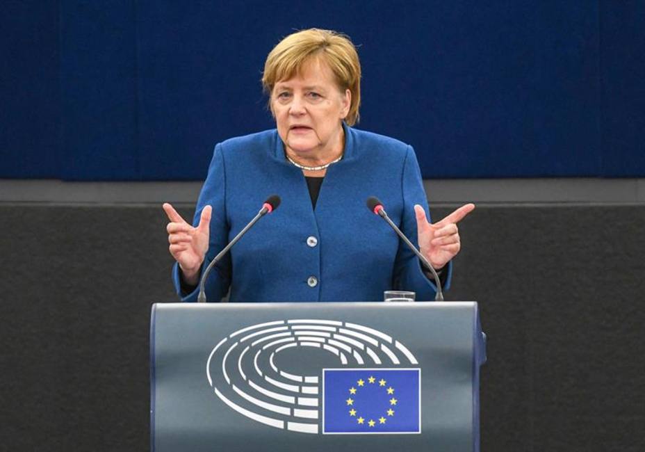 Angela Merkel reivindica la creación de un ejército europeo