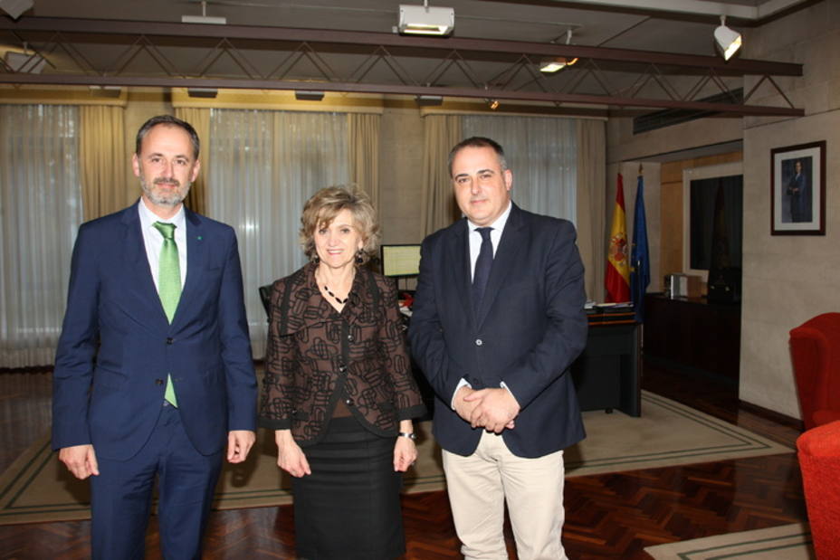 Javier Celdrán se reunió con la ministra de Sanidad