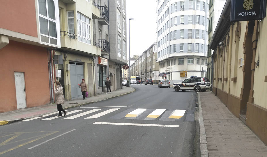Primer paso de peatones 3D en Ferrol