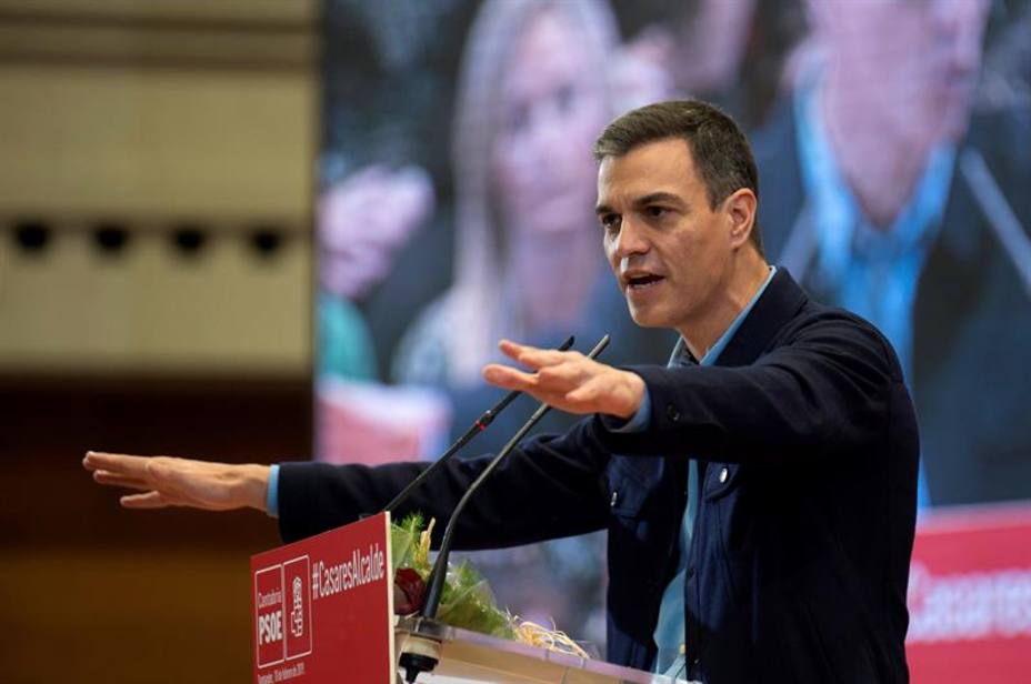 Sánchez acusa a la derecha y al independentismo de vivir mejor en la confrontación
