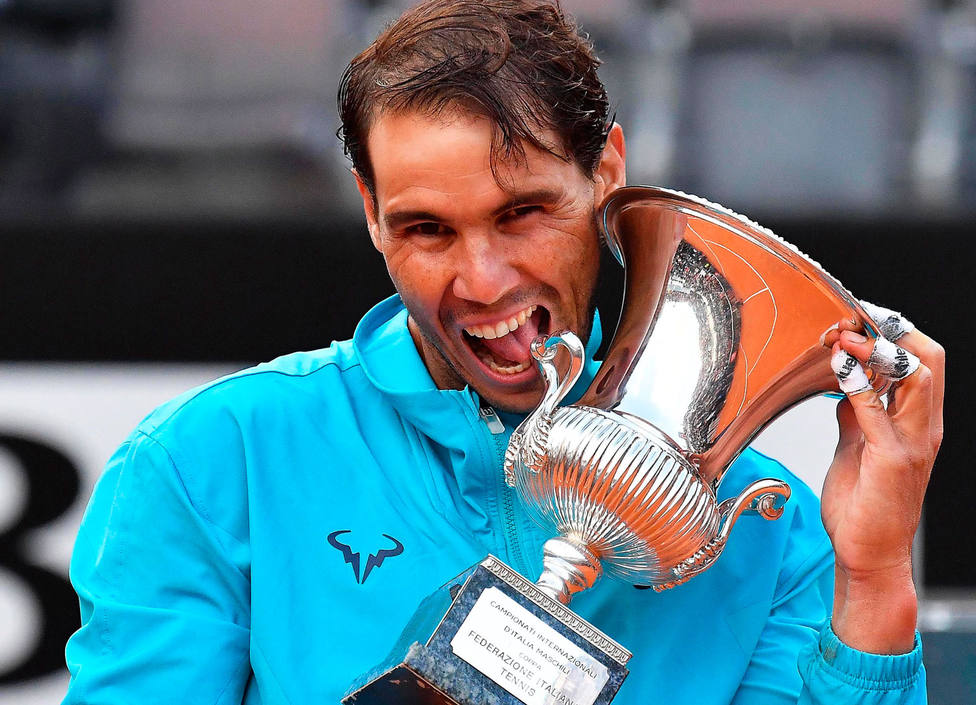 Rafa Nadal, campeón del Masters de Roma (EFE)