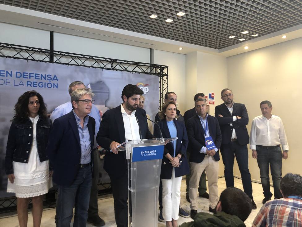 PP se ve legitimado para iniciar contactos en Murcia y pide respetar la opción mayoritaria de centro derecha