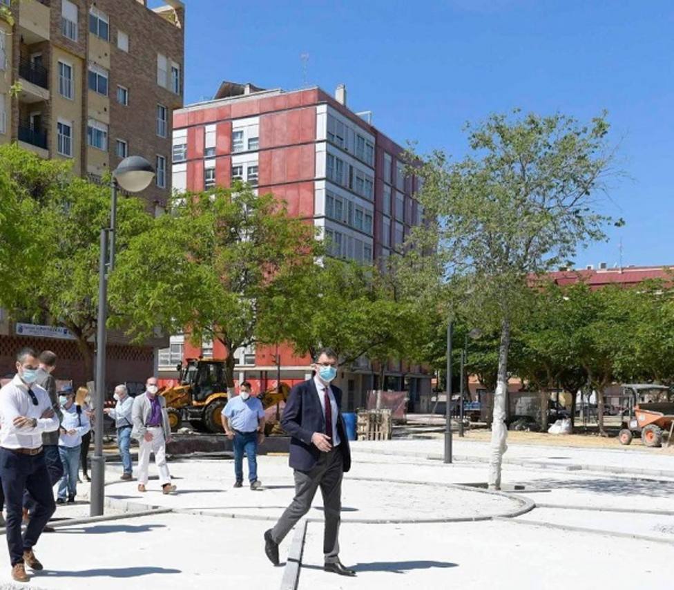 Ronda Sur contará con un nuevo eje peatonal de 12.000 m2 que unirá los jardines Maestro Ibarra y José Antonio